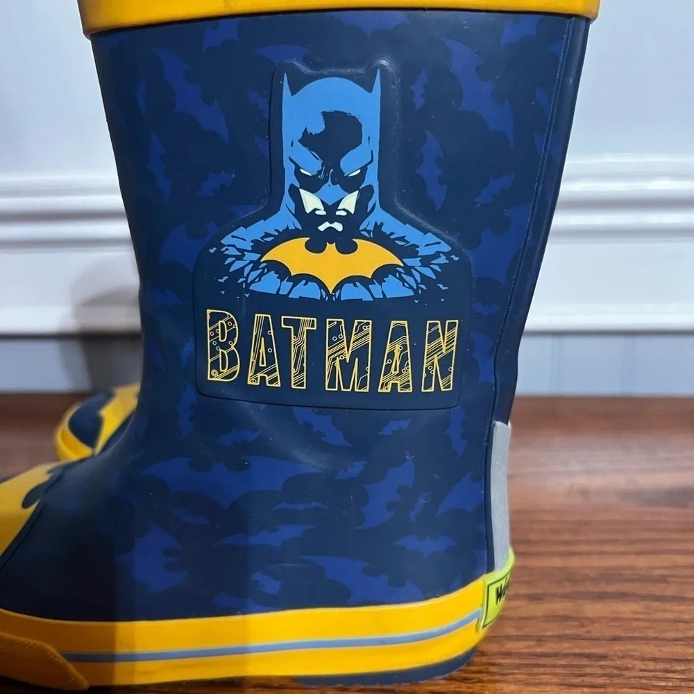NWT-WESTERN Chief Boys Batman Snow/Rain Lined Boots